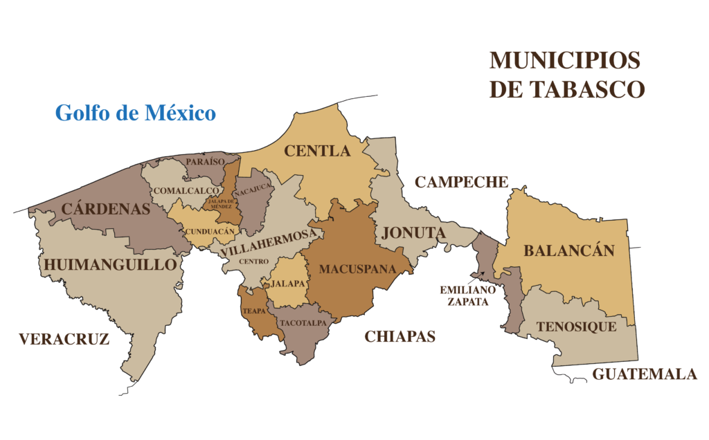 Municipios de Tabasco