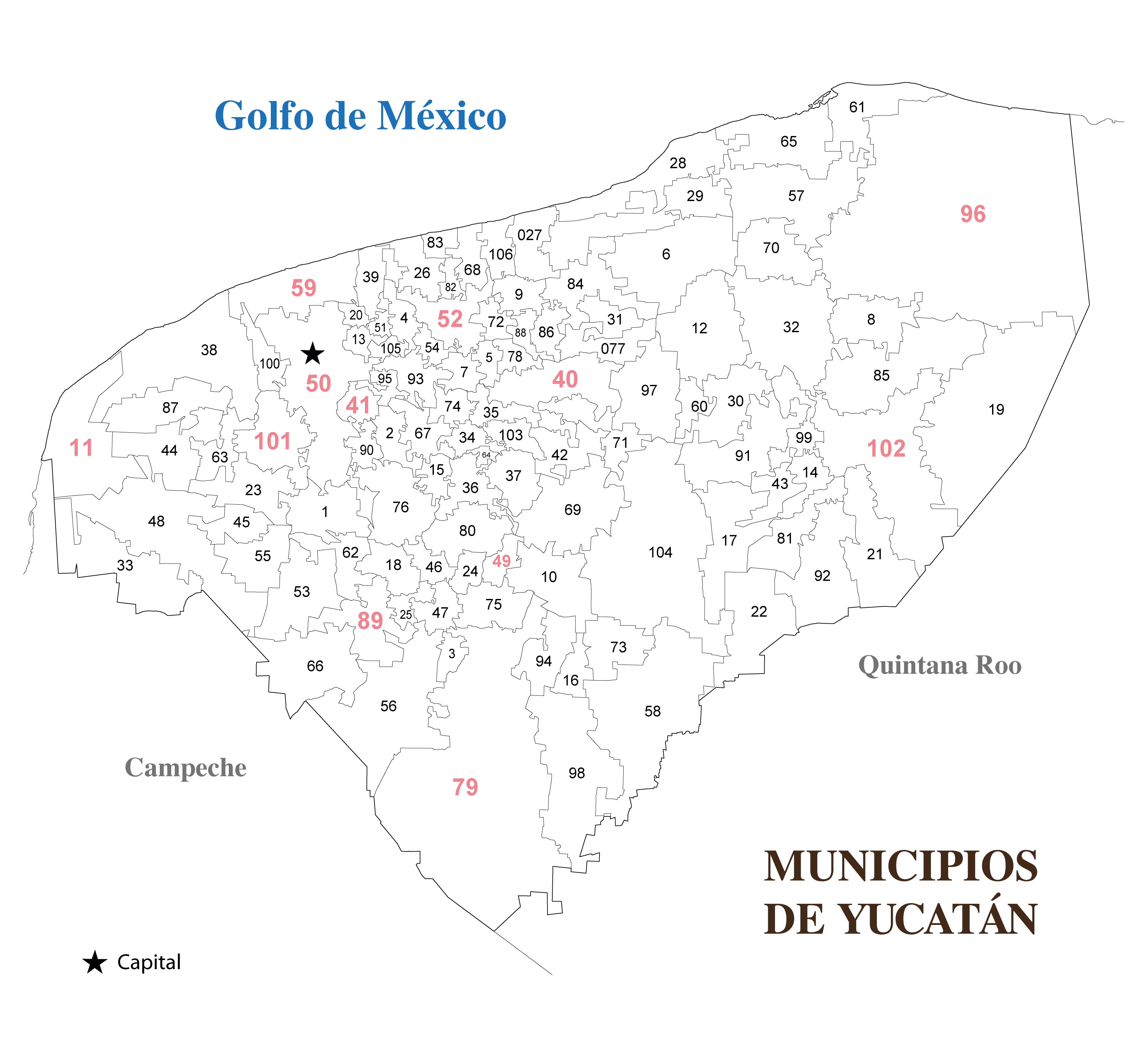 Municipios de Yucatán